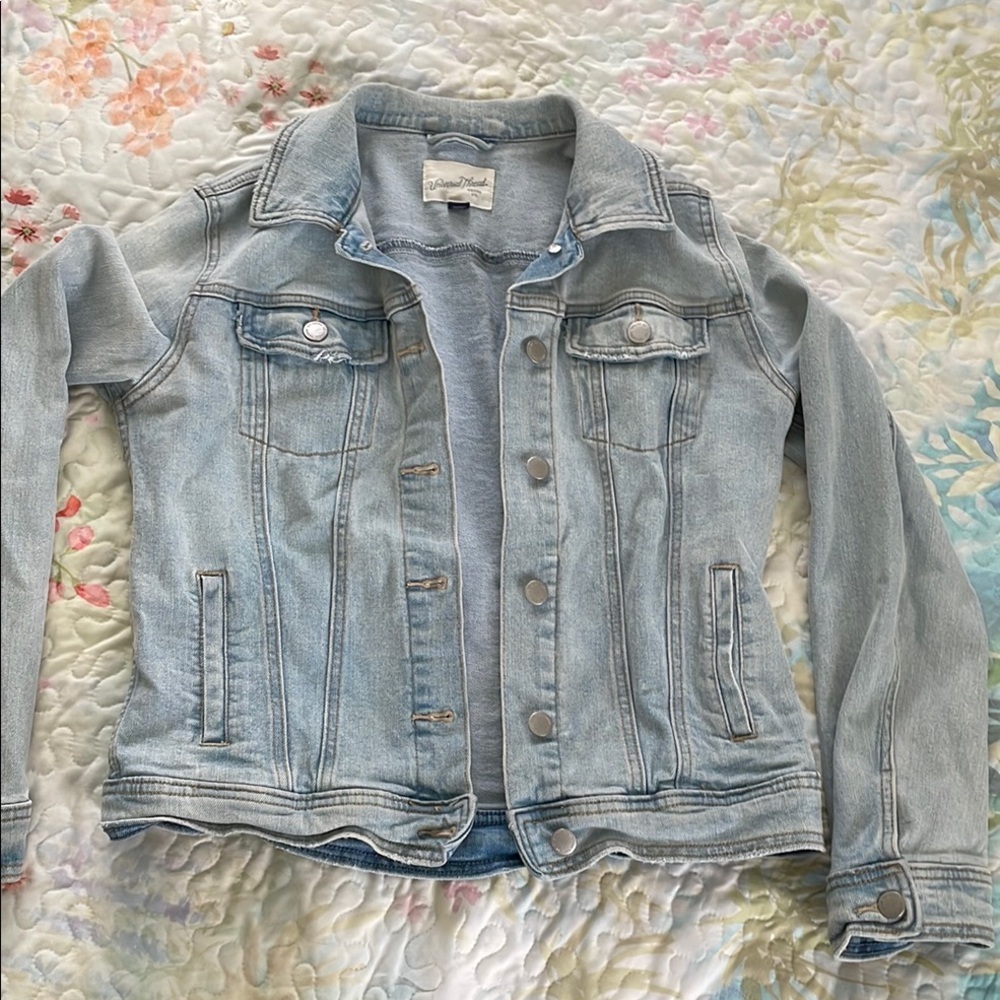 Universal Thread Blue Jean Jacket Classic Design - image 1